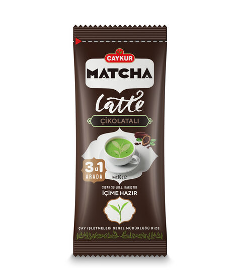 MATCHA Latte Çikolatalı 3ü1 Arada 10 Gr.