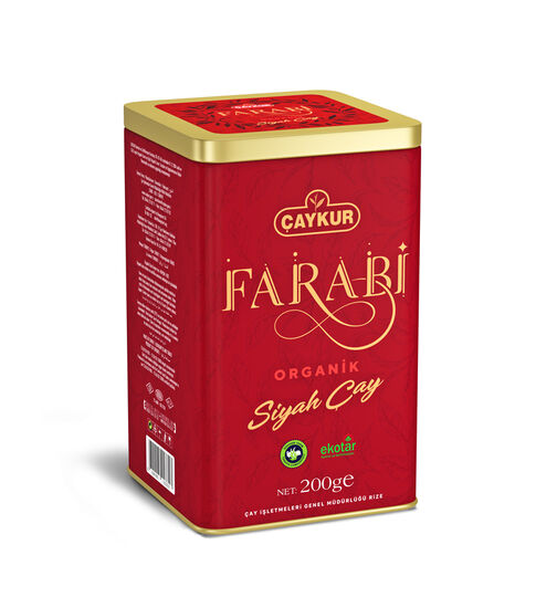 Organik Farabi Çayı 200 Gr. (Teneke Kutu)